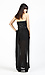 Faux Leather Bodice Maxi Thumb 3
