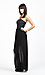 Faux Leather Bodice Maxi Thumb 2