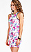 Electric Sleeveless Floral Print Dress Thumb 2