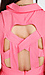 High Low Cage Back Dress Thumb 4