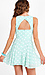 Open Back Polka Dot Dress Thumb 3