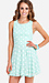 Open Back Polka Dot Dress Thumb 1