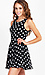 Open Back Polka Dot Dress Thumb 2