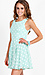 Open Back Polka Dot Dress Thumb 2