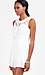 Embroidered Lace Romper Thumb 2