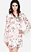 Lace Cuff Floral Dress Thumb 1