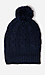 Oversized Pompom Beanie Thumb 1