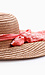Coral Scarf Wide Brim Hat Thumb 2