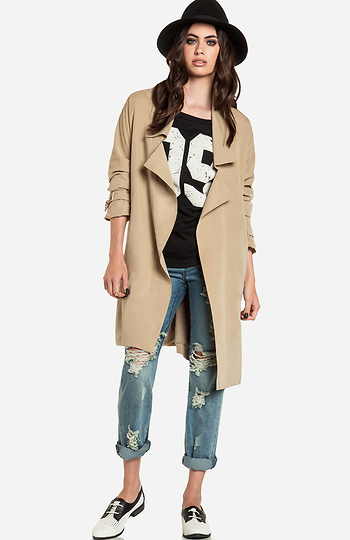 BB Dakota Austine Trench Coat Slide 1