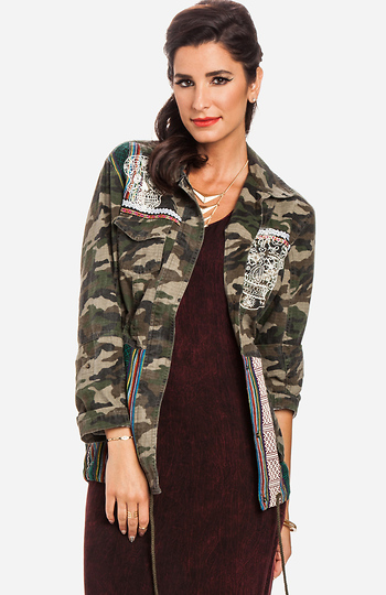 Day of the Dead Camo Jacket Slide 1