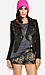 Lovers + Friends Like Dreamers Do Convertible Leather Jacket Thumb 1