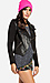 Lovers + Friends Like Dreamers Do Convertible Leather Jacket Thumb 3