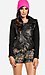 Lovers + Friends Like Dreamers Do Convertible Leather Jacket Thumb 4