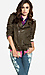 Lucca Couture Vegan Leather Moto Jacket Thumb 4