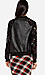 Lace and Leatherette Varsity Jacket Thumb 2