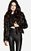 Glamorous Two Tone Faux Fur Coat Thumb 1