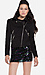 Line & Dot Jacquard Moto Jacket Thumb 4