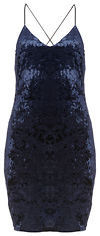 Sweet Romance Velvet Slip Dress