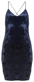 Sweet Romance Velvet Slip Dress