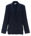 Blazer with Piping Detail