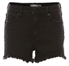 Just Black High Rise Side Slit Short