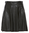 BCBGeneration Faux Leather A-Line Skirt
