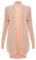Noah Long Open Front Cardigan