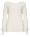 BB Dakota Fuzzy Boat Neck Sweater