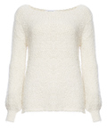 BB Dakota Fuzzy Boat Neck Sweater