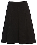 Sandro A-Line Cable Knit Skirt