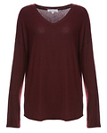 Via Brushed Dropped Shoulder Top