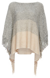 Frida Fringe Gradient Poncho