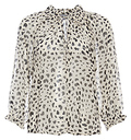 Neck Tie Printed Top