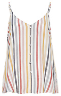 Candy Striped V-Neck Tank