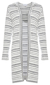 Faith Striped Hooded Cardigan