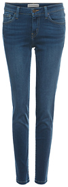 Mid Rise Ankle Denim