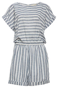 Short Dolman Striped Romper
