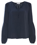 Current Air V-Neck Bubble Sleeve Blouse