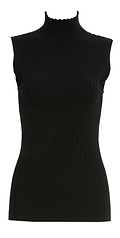 525 America Mock Neck Sleeveless Top