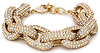 Sparkling Pave Link Bracelet