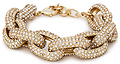 Sparkling Pave Link Bracelet