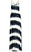Braided Back Tie Dye Striped Maxi Dress Thumb 1