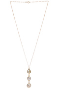 Sage & Stone Semiprecious Labradorite Trio Gem Necklace