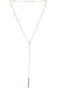 Sage & Stone Crystal Bar Lariat Necklace