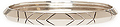 House of Harlow 1960 Aztec Thin Stack Bangle Bracelet