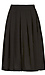 A-Line Pleated Midi Skirt Thumb 1