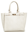 Reptile Embossed Work Tote