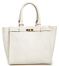 Reptile Embossed Work Tote