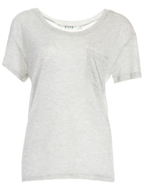 Oversized Sheer Modal Tee Slide 1