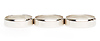 DAILYLOOK Finely Contoured Midi Ring Set